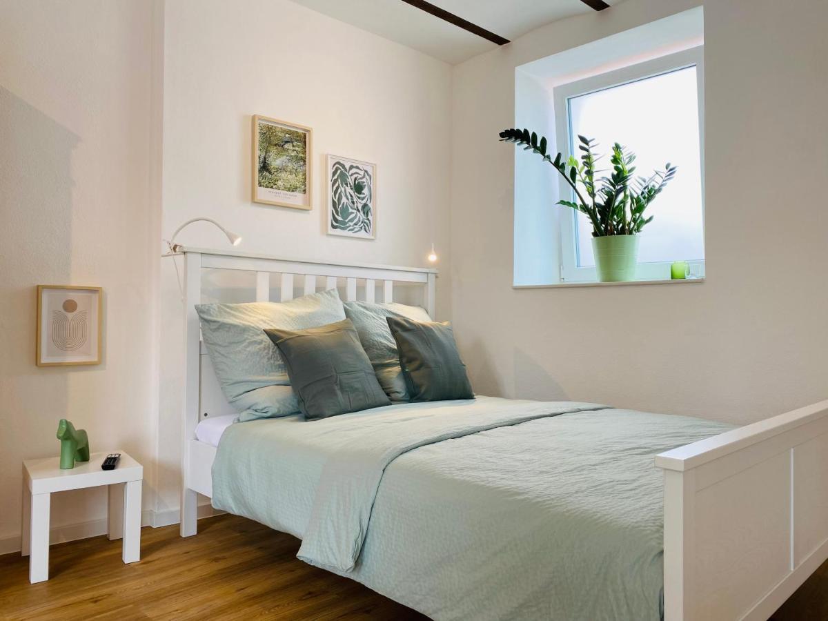 Restaurierter Altbau Mit Privatem Innenhof & Parkplatz Grossfischlingen Exteriör bild